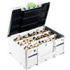 FESTOOL Assortimento tasselli Festool DOMINO Faggio DS 4/5/6/8/10 1060 BU