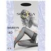 SOLIDEA BY CALZIFICIO PINELLI Solidea Marilyn Sheer 140 DEN Calza Autoreggente Compressiva Colore Nero Taglia 2