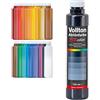 Decotric decolor in tonalità forti e sfumate colore nero 750ml | Colori brillanti | elevata intensità e copertura del colore | senza solventi | senza plastificanti | per interni ed esterni