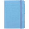 Legami - Taccuino a Righe 6 mm My Notebook, Retro Blue, Small, in Carta FSC Certificata, 192 Pagine, Copertina morbida, Chiusura a Elastico, 9.5 x 13.5 cm