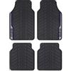 Sparco SPCF507BL Set Tappeti Zerbino F507 INTL, PVC, Blu, Set di 4