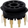 Belton VTB9-PT, zoccolo noval da PCB in micalex, GOLD pins