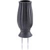 bocola Vaso di plastica per cimitero Fiori artificiali Fiori finti Supporto floreale Lapidi Decorazioni per tombe Marcatori per lapide umana con foro di scarico Lunghi Spikes in metallo Memoriali