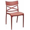Sedia Croix Rosso per bar e ristoranti
