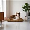Italian Bed Linen Maxy Cuscinone Cane e Gatto ELEGANT - Cuscino per Animali Domestici Imbottito e Trapuntato, in Microfibra, 60x100 cm, Materassino Morbido e Confortevole per Cani Taglia Piccola/Media/Grande, Nocciola