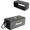 Generic Custodia protettiva in silicone per altoparlanti Bluetooth portatili Marshall Emberton II, antiurto, antipolvere e impermeabile, per un uso senza preoccupazioni ovunque, nero