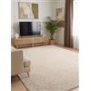 Elle Decoration Rocco - Tappeto morbido in tessuto piatto, lavabile in lavatrice, effetto lana, durevole e sostenibile, moderno, look skandi, per soggiorno, sala da pranzo, camera da letto, corridoio,