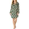 Amazon Essentials Camicia da Notte da Donna in Raso, con Bottoni, Avorio, XL