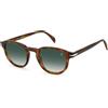DAVID BECKHAM DB 1007/S Occhiali de sole da uomo Havana e Argento