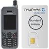 OSAT Thuraya XT-LITE telefono satellitare + SIM card prepagata standard con 10 unità | Validità 30 giorni | Copertura voce e SMS per comunicazioni a distanza e emergenze
