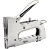 Rapid PRO R28 Graffatrice Manuale per Graffette Fermacavi n. 28, Dotata di Impugnatura Ergonomica e Parti Interne in Acciaio, Regolatore di Forza a 3 Fasi e Grilletto Facile da Premere
