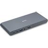LINDY Station d'accueil USB 3.2 Type C pour Ordinateur Portable - 5K DP, HDMI, P