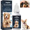 MagiSel Pet Gocce Oculari, Gocce Oculari per Animali Domestici, Smacchiatore per Lacrime per Cane, Detergente Contorno Occhi Cane, Pulisce Delicatamente e Ripristina Occhi Scintillanti 10ml