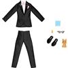 Barbie Vestiti, Pacchetto di Moda per Ken Doll il giorno del matrimonio, smoking con accessori per look completo