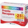 Marco Viti Farmaceutici SpA Massigen® Pronto Recupero Bustine Gusto Arancia Rossa PROMO 108 g Polvere per soluzione orale