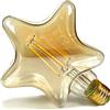 TIANFAN Lampadine a Led Vintage 4W a Filamento Led Lampadina Edison Speciale Lampadina Decorativa 220 / 240V E27 (Stella)
