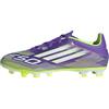 adidas F50 Club Firm Multi Ground Football Boots, Scarpe da Calcio Unisex-Adulto, Purple Rush/Cloud White/Lucid Lemon, 44 EU