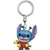 Funko POP! Keychain: Lilo & Stitch - Stitch With Blaster - Lilo And Stitch - Mini Figura in Vinile da Collezione Novità Portachiavi - Riempitivi per Calze - Idea Regalo - Merchandising Ufficiale