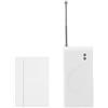 Leapiture Allarme di Vibrazione Wireless 433 MHz, Sensore di Allarme Vibrazione per Porte e Finestre, Sicurezza Domestica