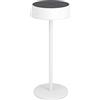 EGLO Lampada solare da tavolo a LED per esterni, a batteria, senza fili, touch, dimmerabile, in metallo, colore luce bianco caldo neutro freddo, IP54