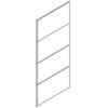 Composad | Anta Scorrevole Compatibile con Armadi della Linea Blocco Modello AR3430, AR3431, AR3432, AR3433, (LxAxP) 101,2x232x1,6 cm, Rovere Sonoma, Made in Italy