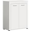 xonox.home Armadio Jam X8BA9603 - Scarpiera in bianco, 80 x 95 x 35 cm