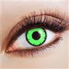 aricona Kontaktlinsen Farblen - Lenti a contatto verdi - Lenti a contatto colorate senza forza per Halloween, carnevale, costume, cosplay, 2 pezzi