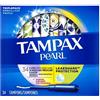 Tampax Pearl Tampons, Light/Regular/Super Absorbency with LeakGuard Braid, Triple Pack, Scented, 34 Count