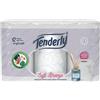 Tenderly Soft Breeze, 12 Maxi Rotoli di Carta Igienica Morbida, 2 Veli, 330* Strappi per Rotolo, Adatta alle Pelli Sensibili, Dermatologicamente Testato, Made in Italy