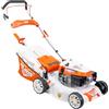 RURIS POWER FOR NATURE RURIS Rasaerba termico RX200S, 2,7 CV, 42 cm, Borsa 45L, 3 in 1: Raccolta, Espulsione Posteriore, Mulching, Telaio Acciaio, Altezza Regolabile 25-75 mm, Arancione