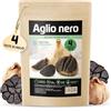 Detox Organica Aglio Nero Fermentato 4 bulbi - Qualità Premium, Origine Spagna - Naturale, Ricco di Sali Minerali, Energizzante, Antiossidante, Rafforza Sistema Immunitario - Perfetto per Spalmare