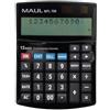 MAUL Calcolatrice commerciale MTL 700 | Calcolatrice con funzioni commerciali | Display a 12 cifre con 2 righe | Con funzione margine di profitto | Solare/batteria | Nero