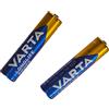 Varta 4903101428 Longlife Power (High Energy) Batteria Alcalina, Ministilo AAA LR03, Confezione da 6+2 Pile - Il design può variare, Confezione risparmio, Promozionale