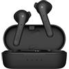 Defunc True Wireless Earbuds True Basic IPX4 Impermeabile In-Ear Auricolari 5.0 Bluetooth Stereo Microfono integrato, lunga riproduzione e custodia di ricarica (nero)