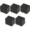 EMSea 5 Pezzi SRA-12VDC-CL 5 Pin Mini Relè di Potenza 12V CC - 20A/10A 14VDC 125VAC SPDT Per Automobili PCB Uso Generale