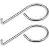 Create idea 2 pz Ruota Centro Lug Dado Coperchio Bullone Rimozione Tappo Smontaggio Strumento Gancio In Acciaio Inox 6X0012243 Compatibile con VW Skoda