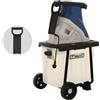 BullMach Tersic 40 L - Biotrituratore elettrico - Con cesto di raccolta