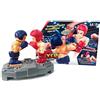 BAKAJI Gioco Giocattolo di Pugilato Elettrico Boxe Pugili Combattimento per Bambini Interattivo con Suoni Robot da Battaglia da Tavolo Portatile Giochi Sportivi Telecomandato per Bambini e Adulti