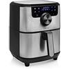 Princess Friggitrice ad Aria Calda, 1500 W, Airfryer Digitale, 4.5 Litri, Acciaio Inossidabile, 182033