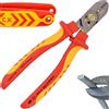 C.K RedLine Edizione 2025 VDE CombiCutter 3 MAX, 180 mm Tedesco Filo Elettrico Tagliacavi Laterali, Stripper, Bender, Cesoie a vite, Heavy Duty Elettricista Tronchesi Cesoie CK Tools T39083A 180
