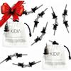 Kidia Metal Pour - Kit 10 Versatori Acciaio Inox - Tappi Universali con Guarnizione in Gomma, Flusso Calibrato 157 BPM, Lavabili in Lavastoviglie | Cocktail Set Barman/Bartender | (2, Classic)