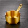 ReachMall PBORZ45B7X893SE21BF2K9 - Pentola in Acciaio per Salsa e Noodle, Mini Antiaderente per Latte, Piccola per Cucina (Oro, 60 ml)