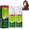 Wootapson 2 Pezzi Mousse Modellante, Natural Hair Wave Whip Curling Schiuma, Curl Defining Cream, Fissaggio e Volume, Tenuta Flessibile, Migliora i Ricci, Crea Motivi Ondulati, Adatta a Tutti i Tipi di Capelli