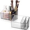 kebitedamai 2 Pz Scatola Porta Trucchi Organizer per Pennelli, Porta Pennelli Make Up Organizzatore Trucchi Cassetti, Portatrucchi Organizzatore Bagno, Contenitore Portaoggetti Rimovibile per Cosmetici Tavolo