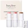 bayfree 3 PCS Makeup Cream Contour Stick Set, Illuminante Viso & Blush & Bronzer Stick, Effetto Naturale Opaco o Lucido, Lunga Durata, Multiuso per Ogni Tipo di Pelle