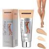 BROEYOUE Body Gambe, Trucco impermeabile, copertura perfetta per gambe, copertura per tatuaggi, impermeabile, copertura per tatuaggi per cicatrici di gambe e corpo, texture leggera