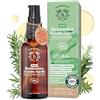 BIONOBLE Olio di Rosmarino per Capelli Bio - Stimola Crescita e Riduce Caduta - Olio Essenziale Rosmarino, Ricino, Argan e Jojoba - Rosemary Oil for Hair Growth - Bottiglia di Vetro + Pipetta - 50ml
