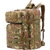 BWBIKE 40L Zaini Tattici Militari Zaino da Escursionismo all'aperto Impermeabile Camo Daypack Durable Molle Army 3 Giorni Assault Pack Spazioso Zaino da Trekking,Camuffamento