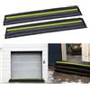 Stubotar 4PCS Barriera contro gli allagamenti, si attiva con l'acqua Con nastro riflettente 20x180CM