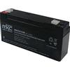 Batteria al piombo ricaricabile 6V 3.2Ah SMALL Terminale faston 4.8mm - MKC632C